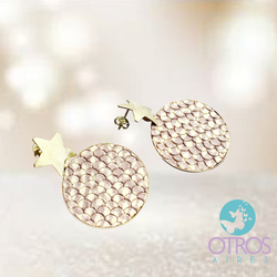 Aro animal print estrellado