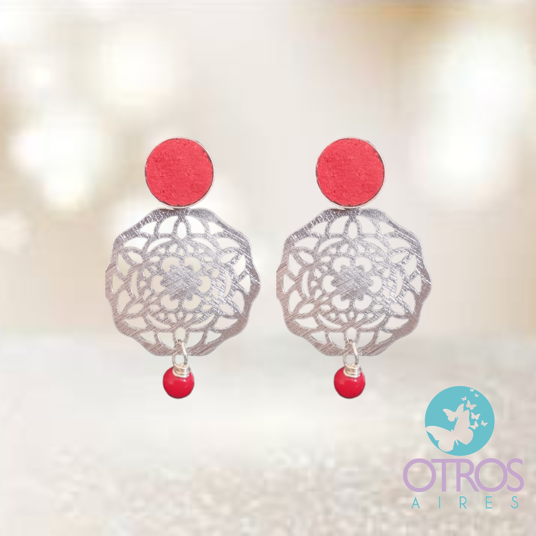 Aro cuero y ágata - Armonía y Sanación