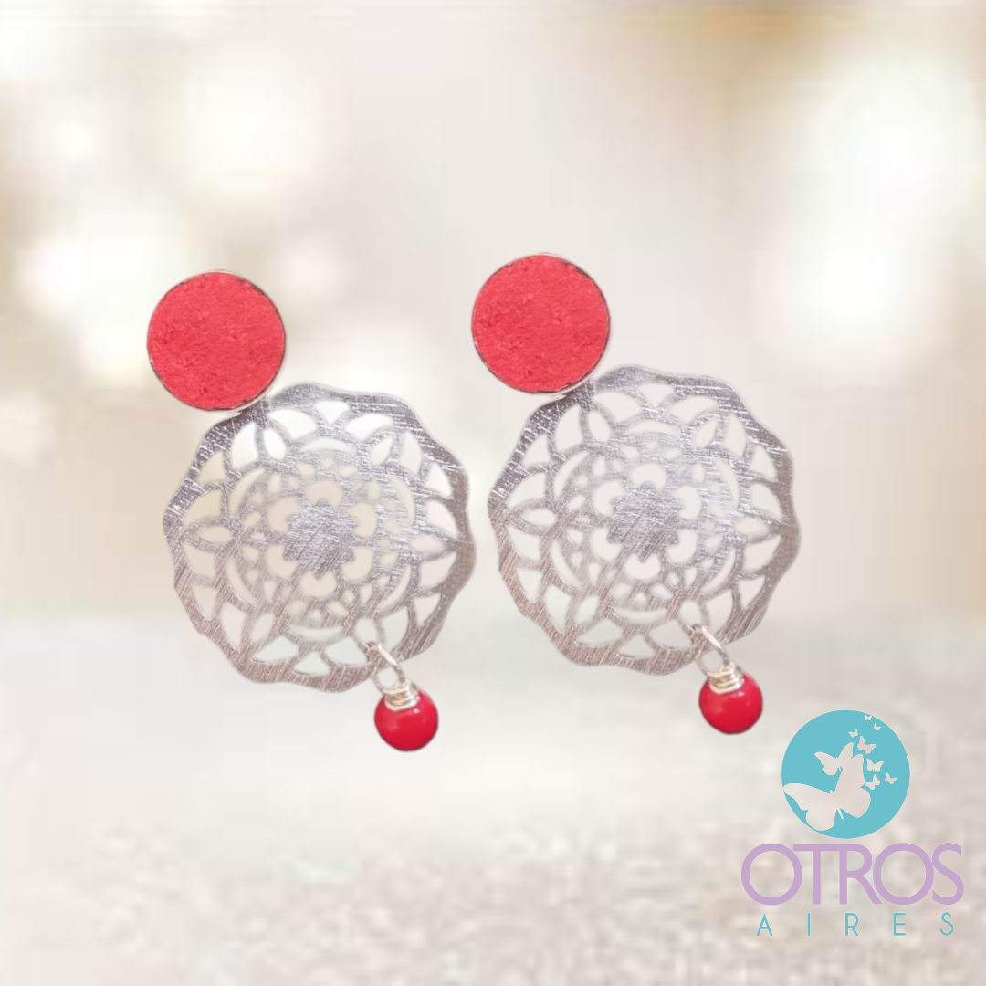 Aro cuero y ágata - Armonía y Sanación