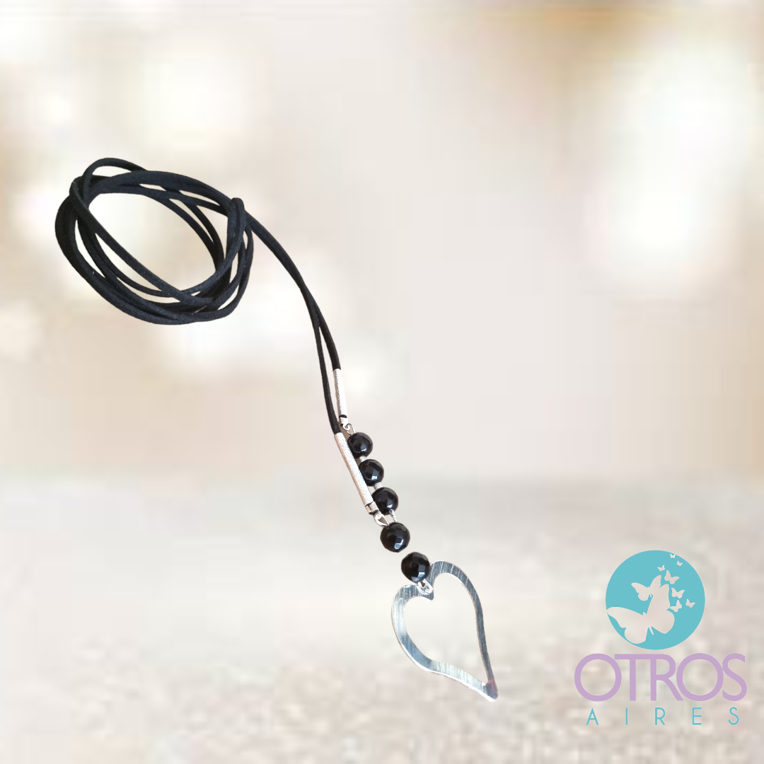 Collar gamuza - Equilibrio y felicidad