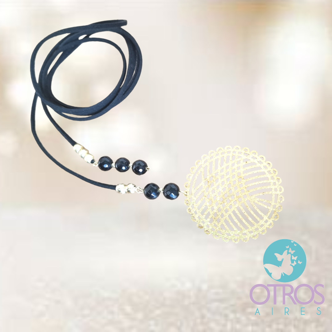 Collar gamuza - Equilibrio y tranquilidad