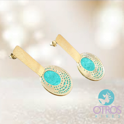 Aro hermoso turquesa